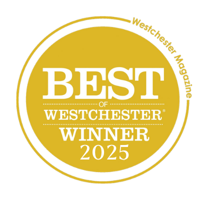 Best of Westchester Winner 2025 badge awarded to One Rare Steakhouse
